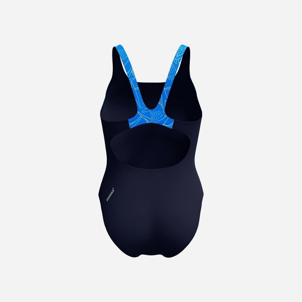 Speedo - Đồ bơi nữ HyperBoom Splice Muscleback Blue One Piece