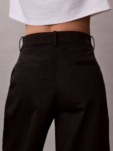 Calvin Klein - Quần dài ống rộng Nữ Baggy Chino Fashion Pant