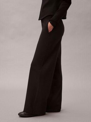 Calvin Klein - Quần Vải Nữ Ponte Logo Waistband Trouser