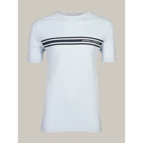 Tommy Hilfiger - Áo thun tay ngắn nam Central Chest Stripe Tee - 2