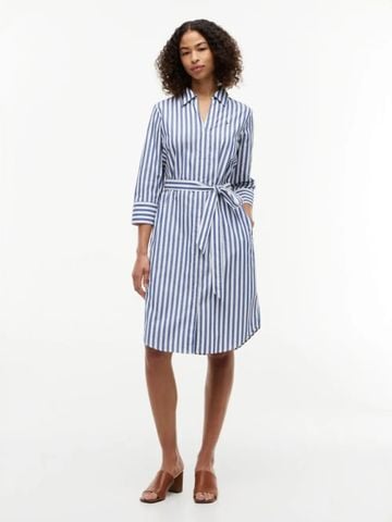 Tommy Hilfiger - Đầm Sơ Mi Nữ Belted Relaxed Midi Shirt Dress