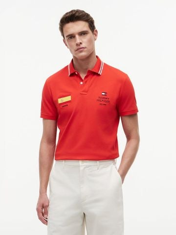 Tommy Hilfiger - Áo Thun Có Cổ Nam Regular Fit Pique Polo Shirt