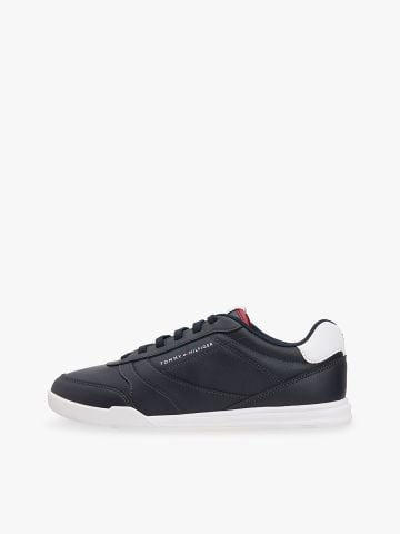 Tommy Hilfiger - Giày Sneakers Nam Contrast Heel Trainers With Leather