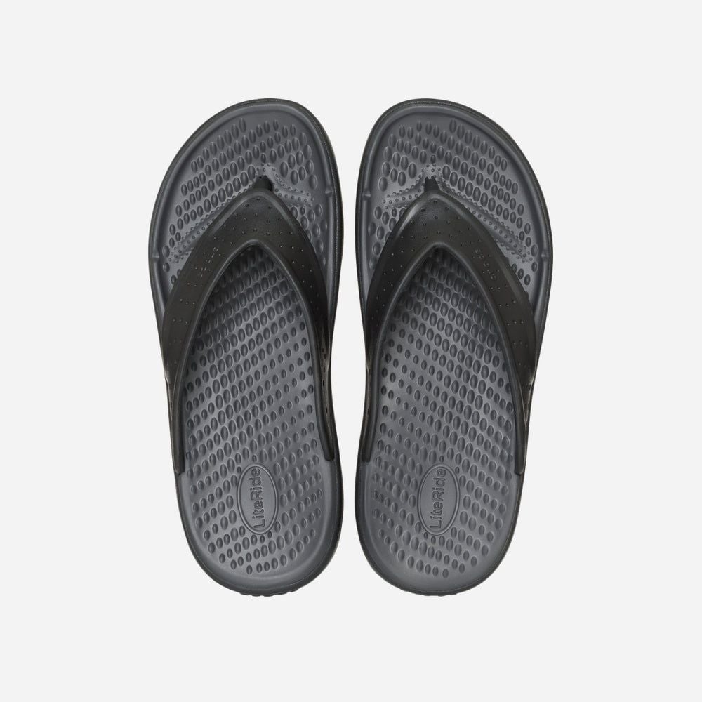 Crocs - Dép xỏ ngón nam Inmotion Flip Men's Black Lifestyle