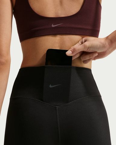 Nike - Quần Ngắn Ống Bó Nữ Zenvy Women's High-Waisted 12.5cm (approx.) Biker Shorts