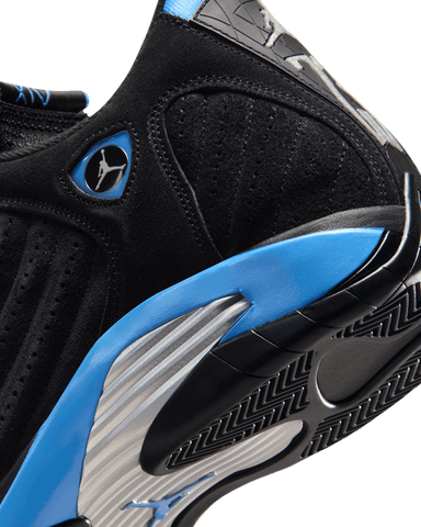 Nike - Giày Thời Trang Nam Air Jordan 14 Retro Black And University Blue