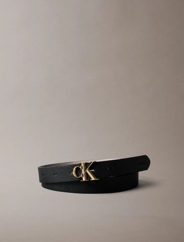 Calvin Klein - Thắt lưng nữ Ck Buckle 25mm Pebble Belt