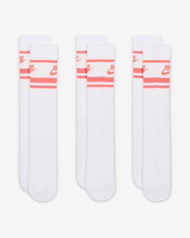 Nike - Bộ ba đôi Vớ thể thao cổ cao Nam Nữ Sportswear Dri-FIT Everyday Essential Crew Socks (3 Pairs)