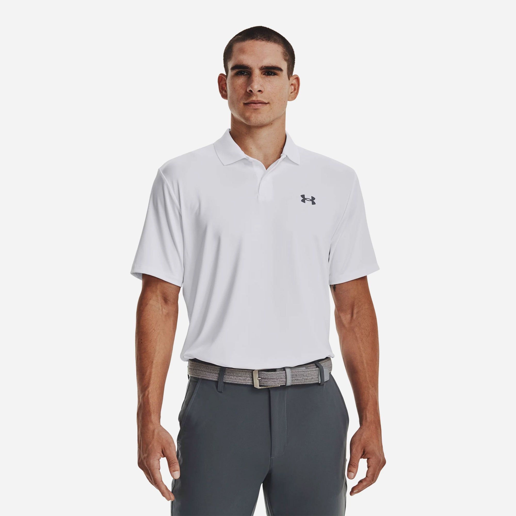 Under Armour - Áo thun có cổ nam Performance Golf 3.0