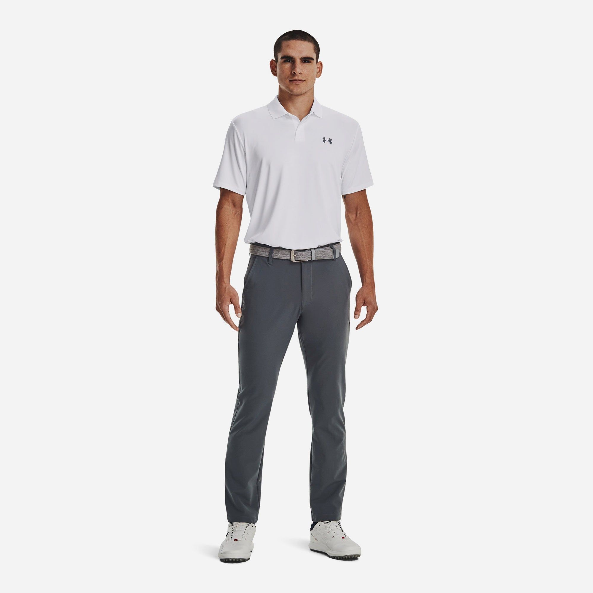 Under Armour - Áo thun có cổ nam Performance Golf 3.0