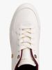Tommy Hilfiger - Giày nữ Leather TH Monogram Plaque Court Trainers