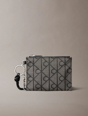 Calvin Klein - Ví Cầm Tay Nữ Script HW JCQ Pouch On Strap