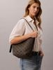 Calvin Klein - Túi Đeo Vai Nữ Emblem Jacquard Bucket Bag