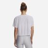 Under Armour - Áo Tay Ngắn Thể Thao Nữ Tech Branded Crop Short Sleeve
