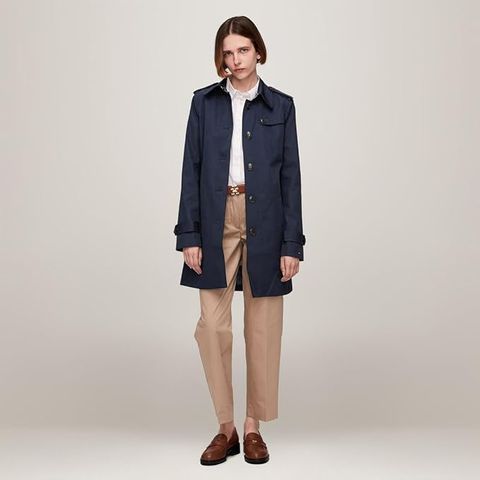 Tommy Hilfiger - Áo khoác tay dài nữ TH Trench Detachable Liner