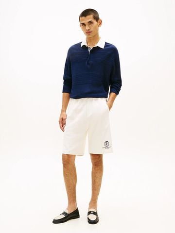 Tommy Hilfiger - Quần nỉ Thể Thao Nam Crest Embroidery Lightweight Relaxed Sweat Shorts