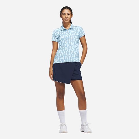 Adidas - Áo Thun Có Cổ Nữ Ultimate Jacquard Short Sleeve Golf Polo