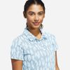 Adidas - Áo Thun Có Cổ Nữ Ultimate Jacquard Short Sleeve Golf Polo