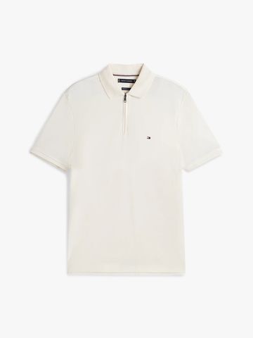 Tommy Hilfiger - Áo thun có cổ polo tay ngắn nam Regular Zip Placket Pique Polo Shirt