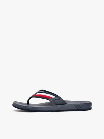 Tommy Hilfiger - Dép Xỏ Ngón Nam Contoured Footbed Signature Tape Flip-Flops