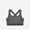 Under Armour - Áo ngực nữ thể thao Ua Crossback Mid Heather Bra Training