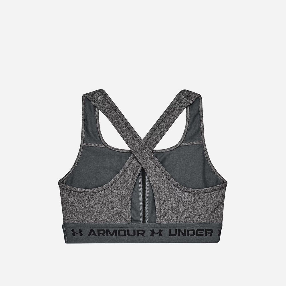 Under Armour - Áo ngực nữ thể thao Ua Crossback Mid Heather Bra Training