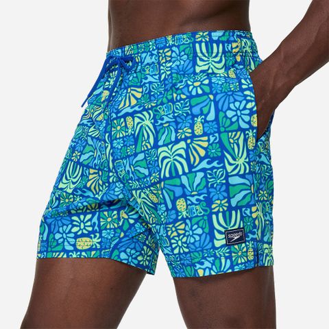 Speedo - Quần Bơi Nam Watershort Print Redondo Edge Volley 16