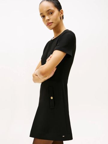 Tommy Hilfiger - Đầm nữ Button Pocket Mini Shift Dress - 4