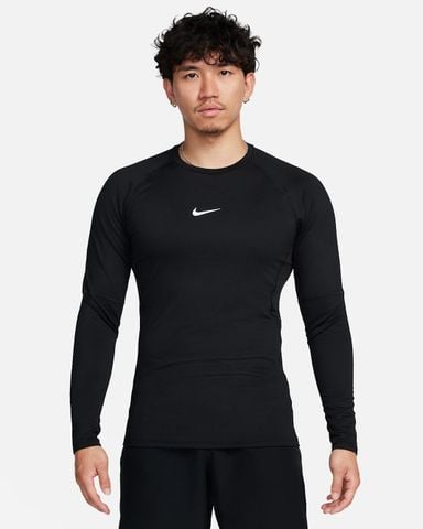 Nike - Áo ôm tay dài thể thao Nam Nike Pro Warm Men's Long-Sleeve Top
