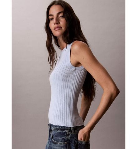 Calvin Klein - Áo Thun Ba Lỗ Nữ Cotton Rib Tank - 3
