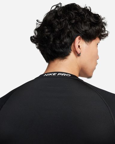 Nike - Áo ôm tay dài thể thao Nam Nike Pro Warm Men's Long-Sleeve Top