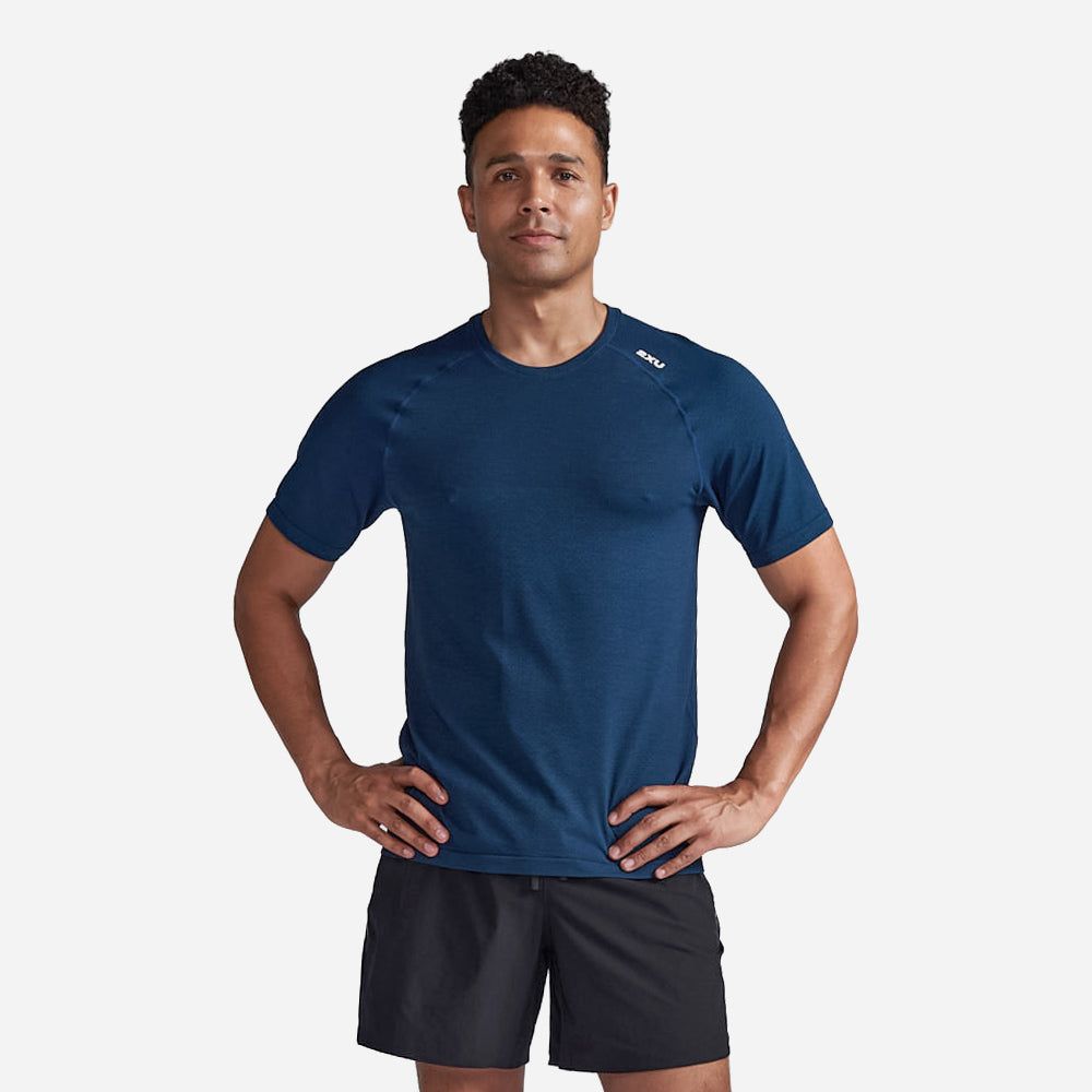 2Xu - Áo Tay Ngắn Thể Thao Nam Motion Tech Running T-Shirt