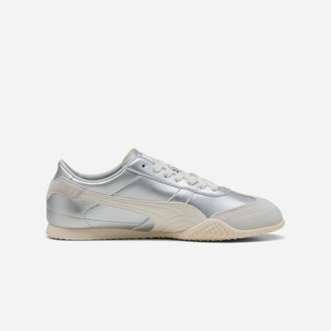 Puma - Giày thời trang thể thao nữ Women's Puma Bella Ut Lea Sneakers - Gray