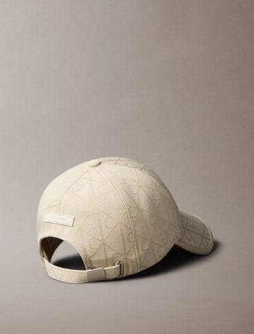 Calvin Klein - Nón Lưỡi Trai Nữ Logo Jacquard Twill Cap
