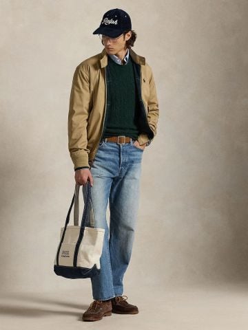 Ralph Lauren - Áo Khoác Dài Tay Nam The Bedford Twill Jacket Windbreaker