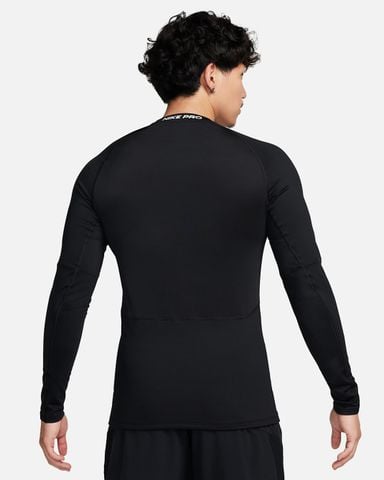 Nike - Áo ôm tay dài thể thao Nam Nike Pro Warm Men's Long-Sleeve Top