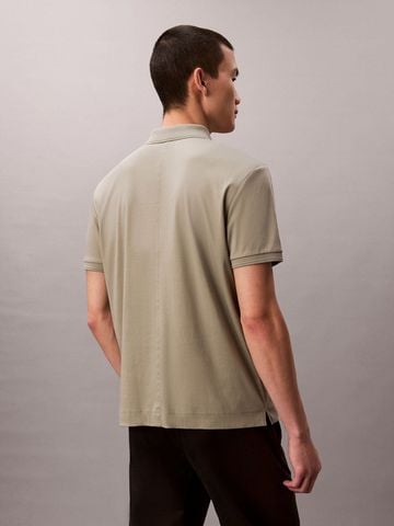 Calvin Klein - Áo Thun Có Cổ Nam Classic Mercerized Interlock Polo