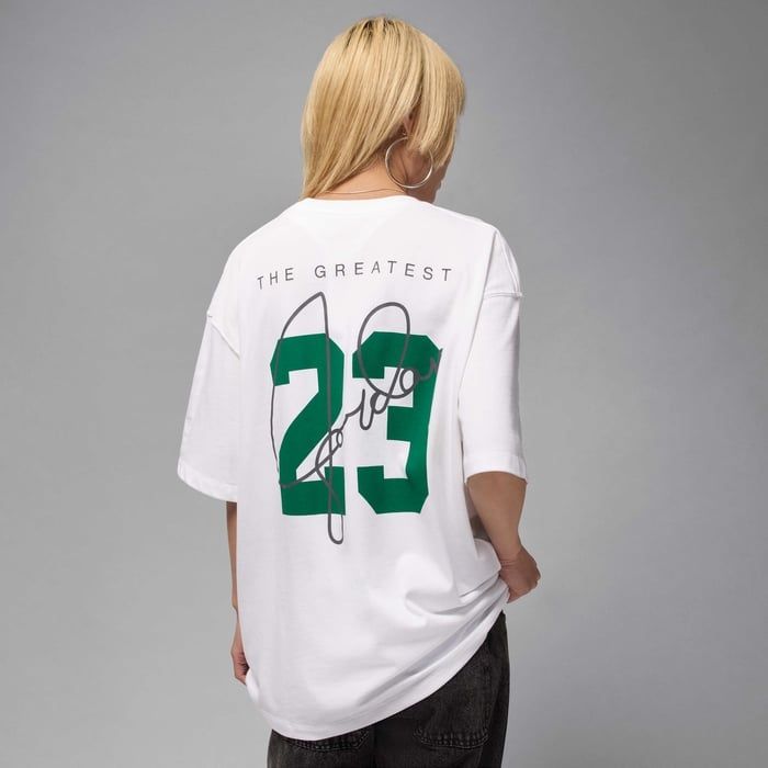 Nike - Áo phông tay ngắn thể thao Nữ Jordan Essentials Women's Short-Sleeve Graphic T-Shirt