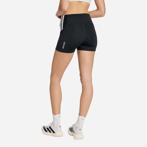 Adidas - Quần Ngắn Ống Bó Chạy Bộ Nữ Adizero Short Tight