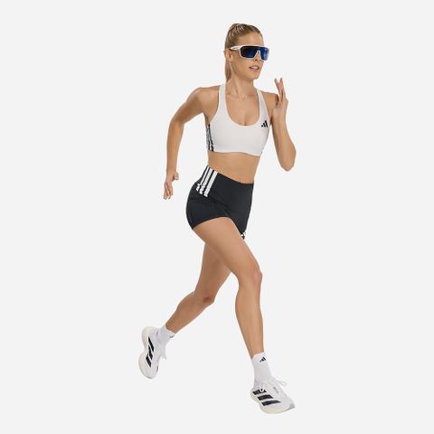 Adidas - Quần Ngắn Ống Bó Chạy Bộ Nữ Adizero Short Tight