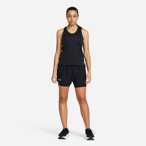Under Armour - Quần Ngắn Chạy Bộ Nữ Fly By 2-In-1