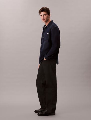 Calvin Klein - Áo khoác sơ mi nam 90's Denim Shirt Jacket