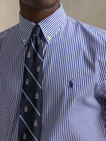 Ralph Lauren - Áo Sơ Mi Tay Dài Nam Custom Fit Stretch Poplin Shirt