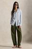 Ralph Lauren - Áo Sơ Mi Nữ Classic Fit Striped Linen Shirt