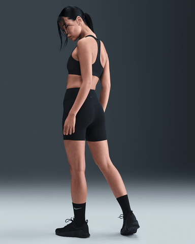 Nike - Quần lửng ống bó thể thao Nữ Universa Women's High-Waisted 12.5cm (approx.) Biker Shorts with No Front Seam