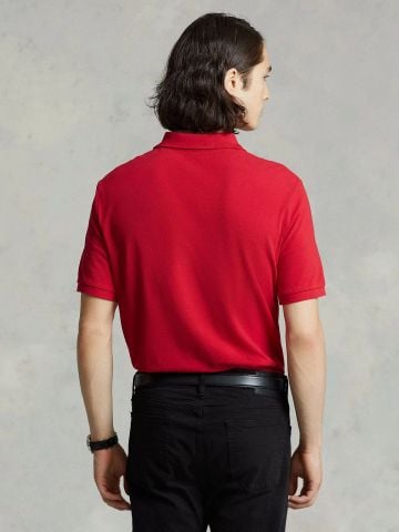 Ralph Lauren - Áo Thun Có Cổ Nam Slim Fit Mesh Polo Shirt