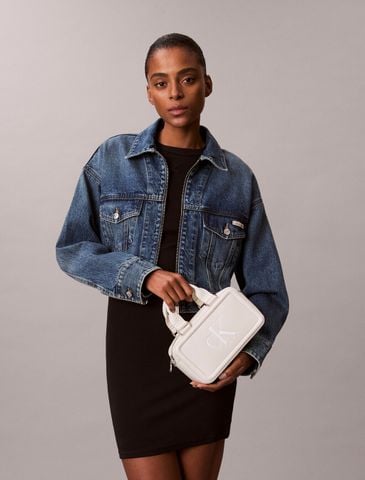Calvin Klein - Túi xách nữ CK Bold Monogram Mini Tote