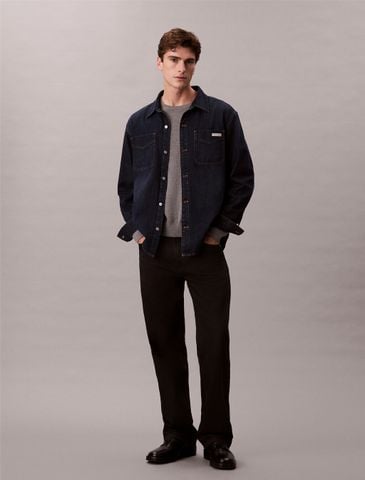 Calvin Klein - Áo khoác sơ mi nam 90's Denim Shirt Jacket - 3