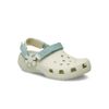 Crocs - Giày Trẻ Em Classic Clog K Denim Flower Summit White