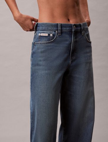 Calvin Klein - Quần jeans ống rộng nữ Wide Leg 37.5 Jeans